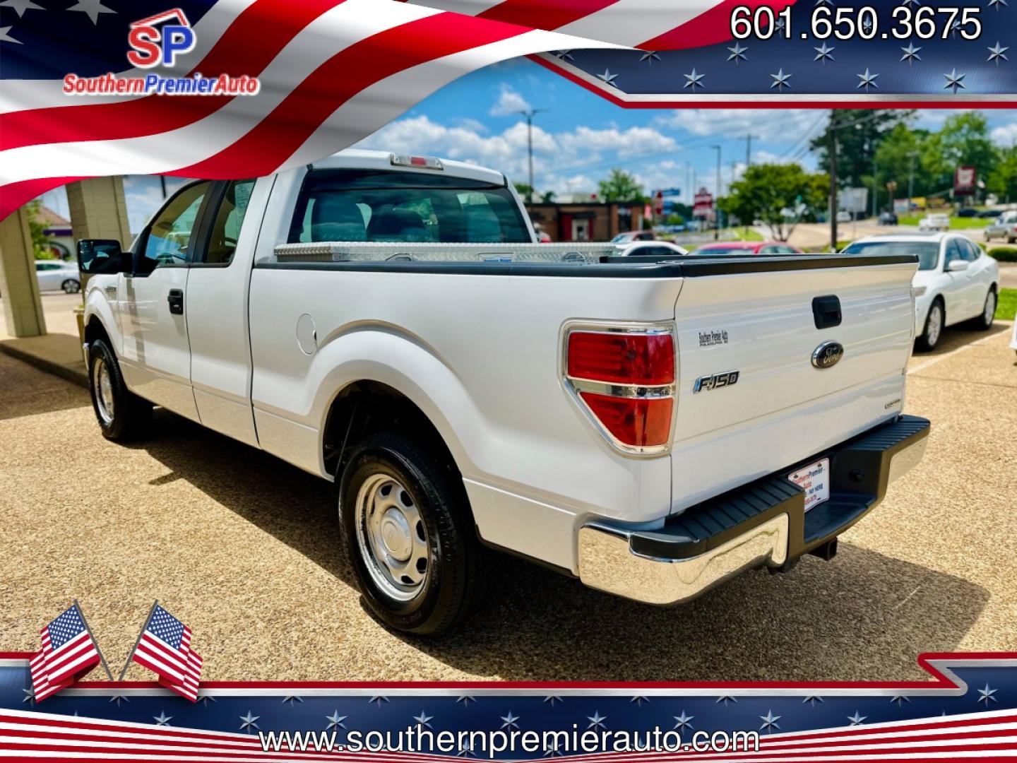 2013 WHITE FORD F-150 STX; XL; XLT; (1FTFX1CFXDK) , located at 922 W. Beacon St., Philadelphia, MS, 39350, (601) 650-3675, 32.770447, -89.127151 - Photo#3